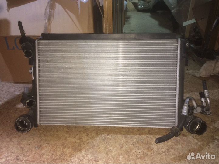 Кассета радиаторов турбо volkswagen audi skoda