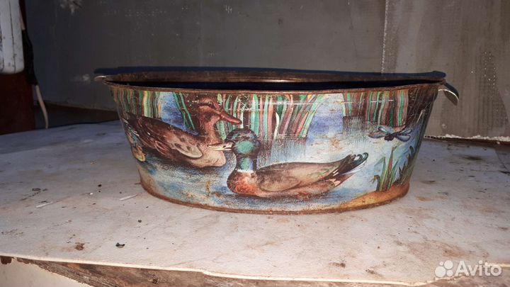 Тазик игрушка жесть СССР