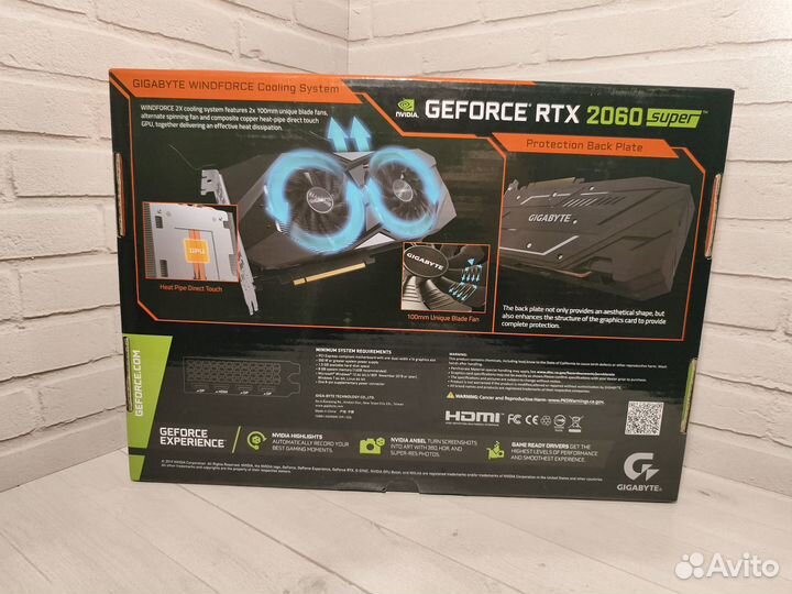 Gigabyte RTX 2060 super windforce oc