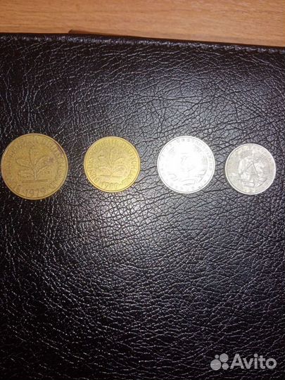 Монеты Венгрия, Чехия, гдр