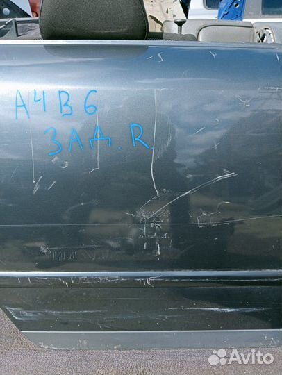 Дверь задняя правая Audi A4 B6 AMB 2001