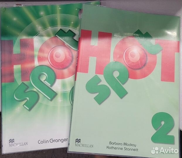 Учебник hot spot students book 2 + тетрадь+CD диск