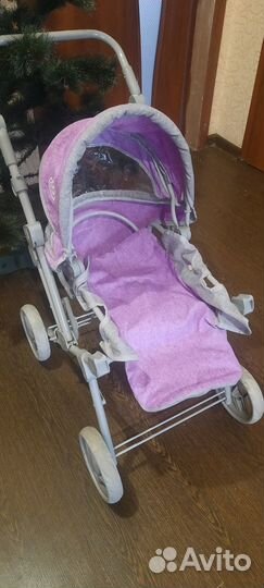 Коляска-трансформер для кукол