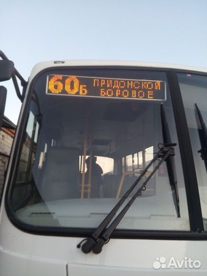 Бегущая строка, Светодиодное табло для автобусов