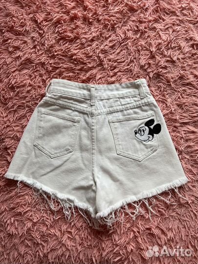 Шорты женские белые