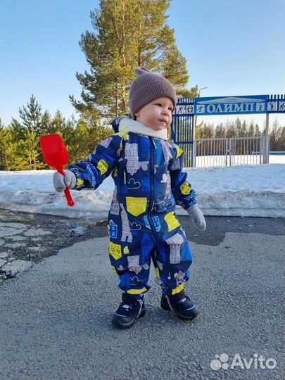 Ветровочный комбинезон crockid 86- 92