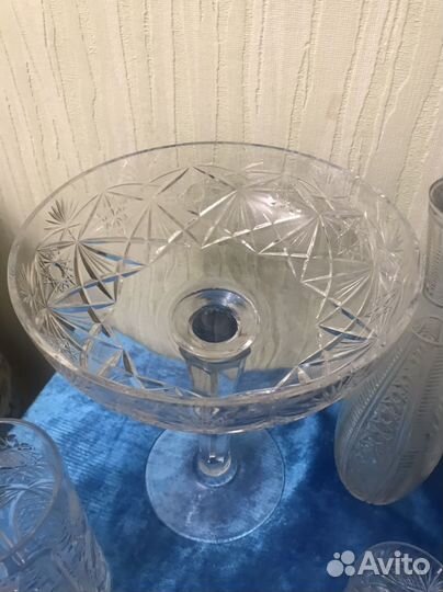 Хрустальная посуда СССР