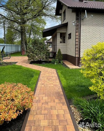 Укладка тротуарной плитки / Укладка брусчатки