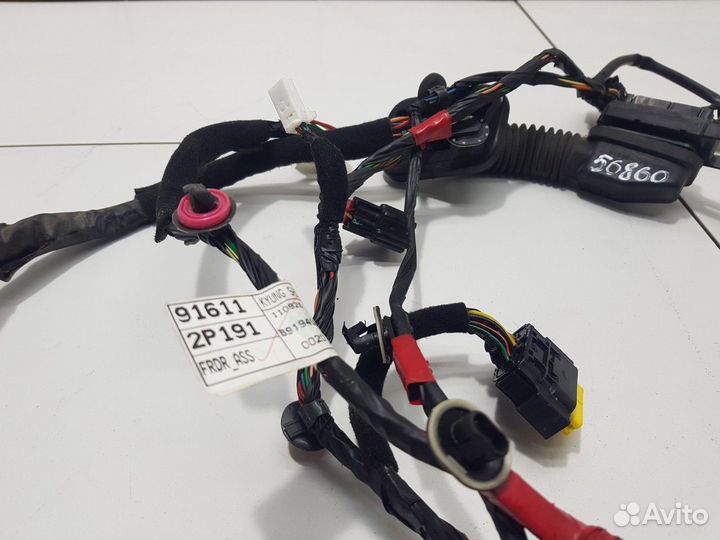 Электропроводка передней правой двери