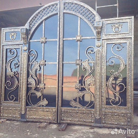 Кованые ворота