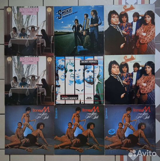 Smokie / Secret Service / Boney M LP
