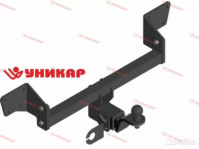 Фаркоп Subaru Outback IV 2009-2015 г. под квадрат