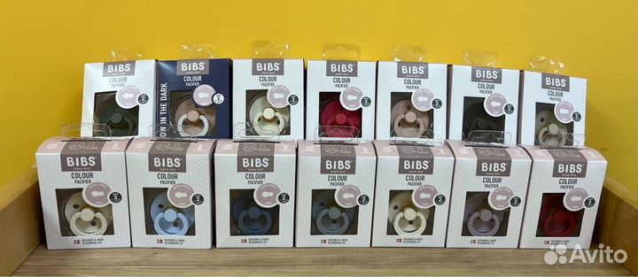 Пустышка латексная bibs Colour