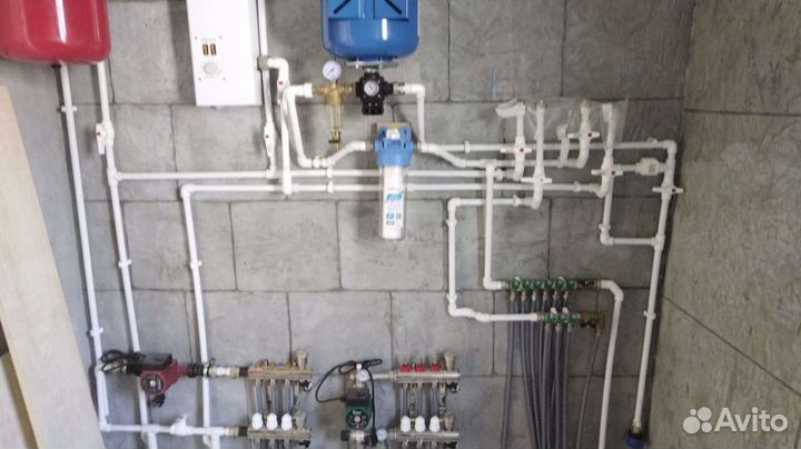 Сантехника, отопление,водоснабжение под ключ