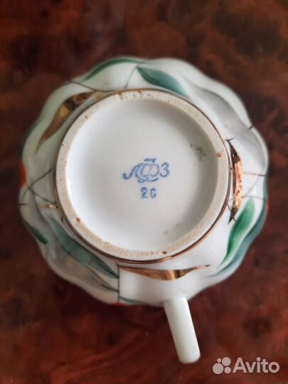 Чайный сервиз лфз СССР фарфор