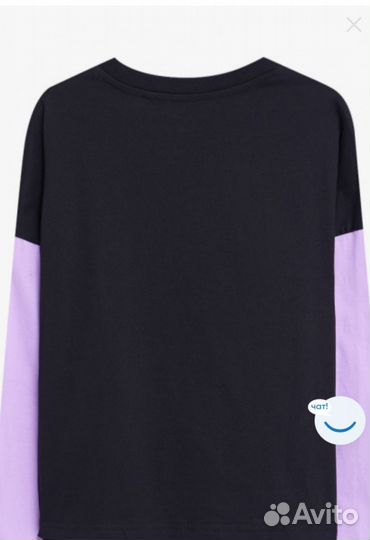 Лонгслив на девочку из 100 % хлопка