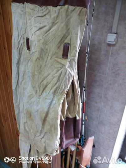 Чехол брезентовый для охотничьих лыж