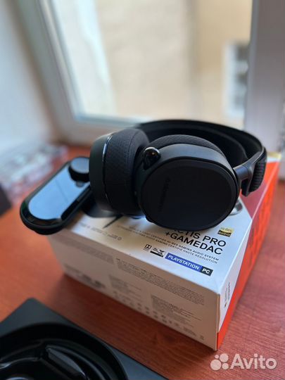 Steelseries Arctis pro +gamedac новые наушники