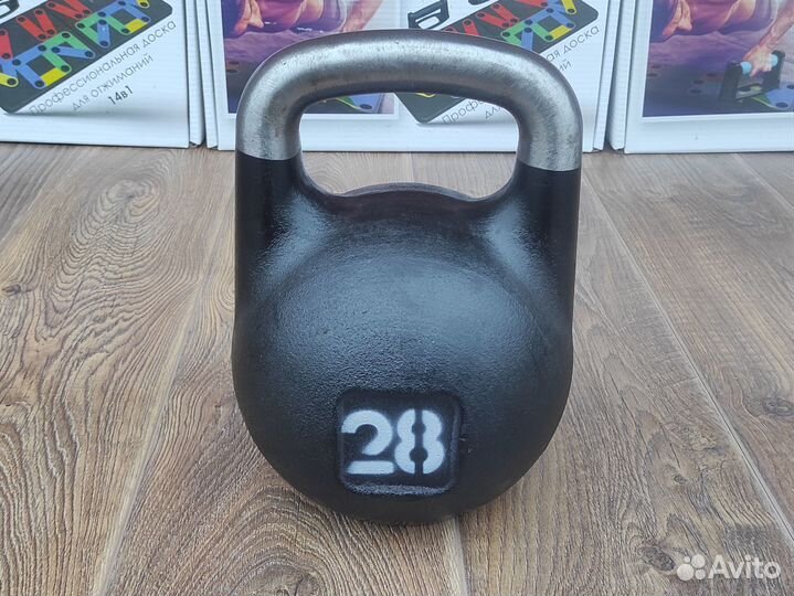 Гиря профессиональная Новая 14/16/24/28/32кг