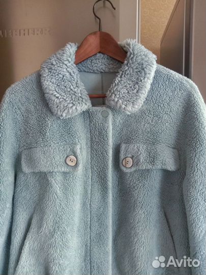 Куртка меховая тедди 46 размер