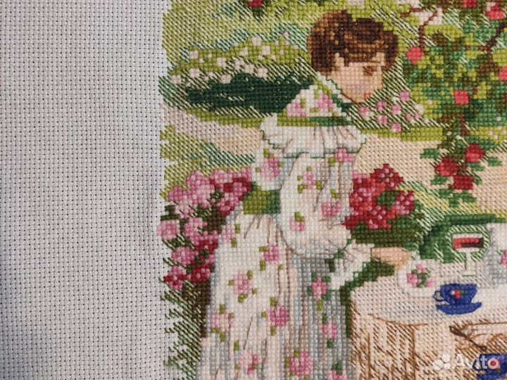 Картина вышивка крестом готовая