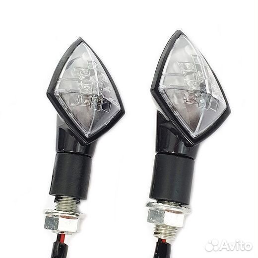 Поворотники универсал светодиодные стрела черные