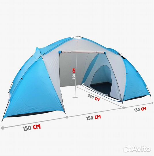 Палатка 4х местная