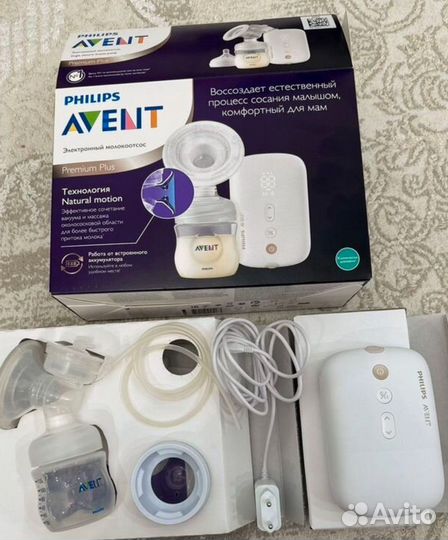 Молокоотсос электрический avent plus