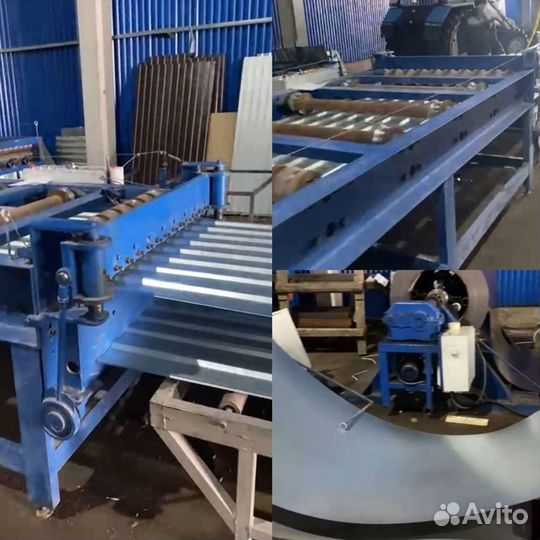 Станок для производства профильного листа