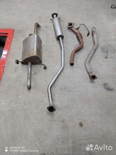 Глушитель на лачети