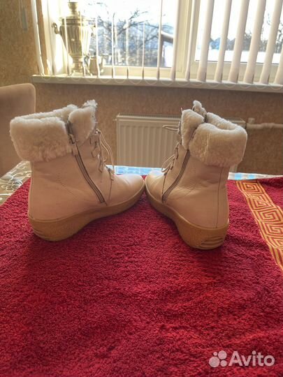 Ботинки зимние натуральная кожа 37