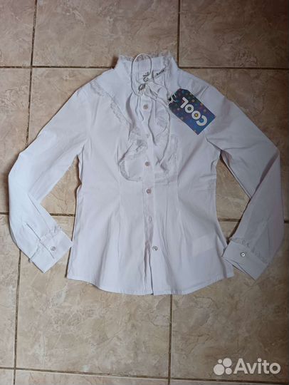 Школьная блузка новая рост 128