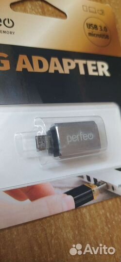 Переходник USB 3.0 - microUSB с OTG