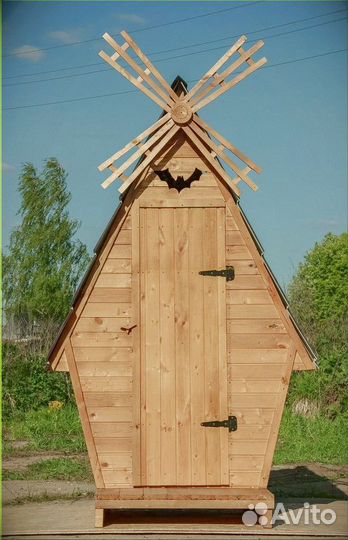 Уличный туалет от производителя Ю789