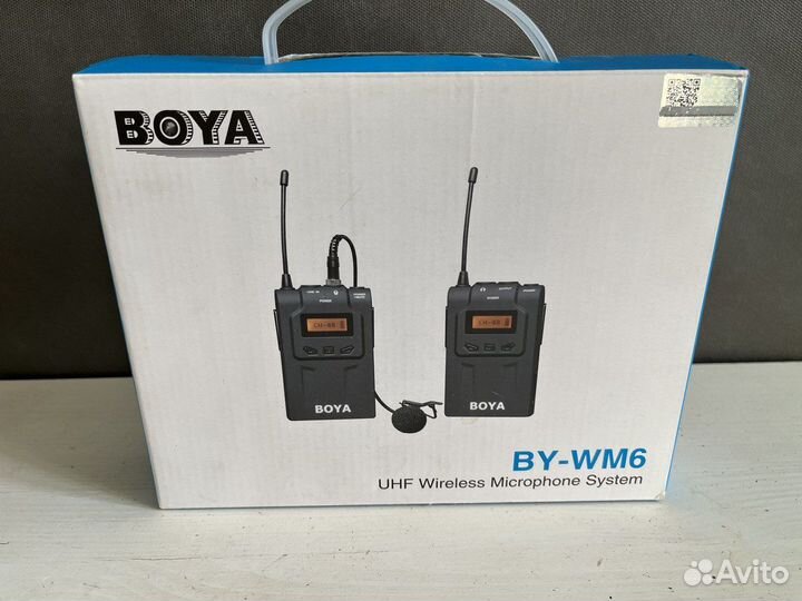 Беспроводная микрофонная система boya BY-WM6
