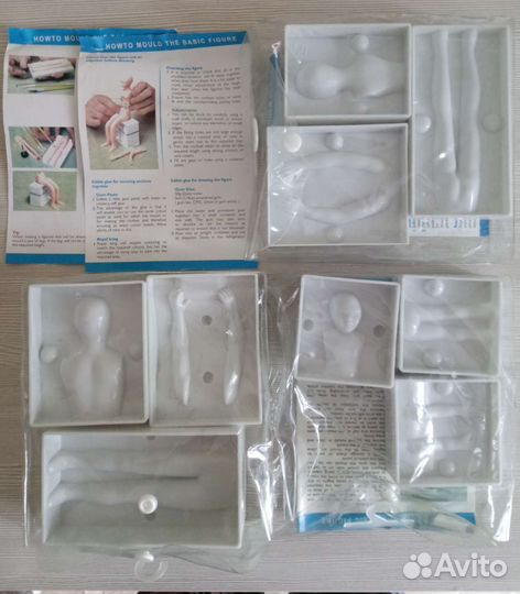 Пластиковая форма для изготовления фигурок людей