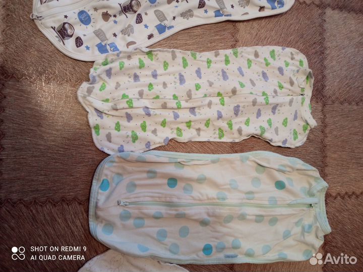 Пеленка-кокон для новорождённых