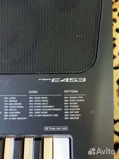 Yamaha psr-e453