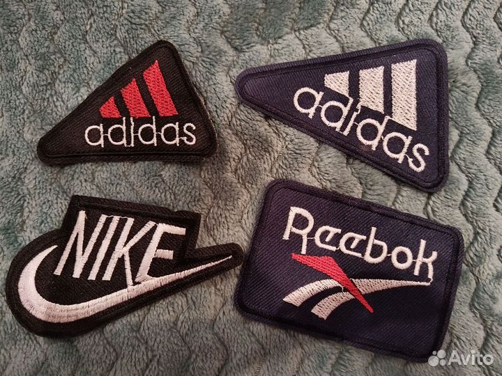 Нашивки, аппликация, термонаклейка 4шт