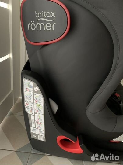 Автокресло britax romer king 2 (9-18 кг)