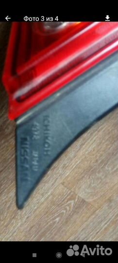 Фонарь задний левый ниссан bluebird sylphu 2003 г