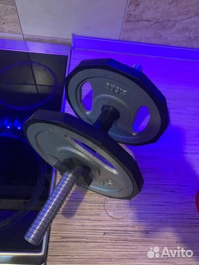 Гантеля разборная