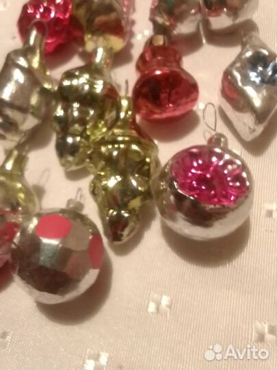 Елочные игрушки малютка