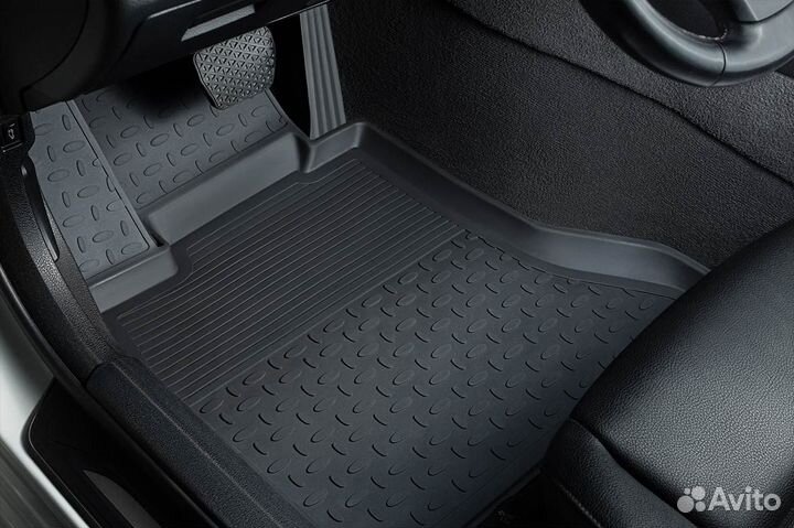 Резиновые коврики с бортом Nissan Sentra 2014-н.в