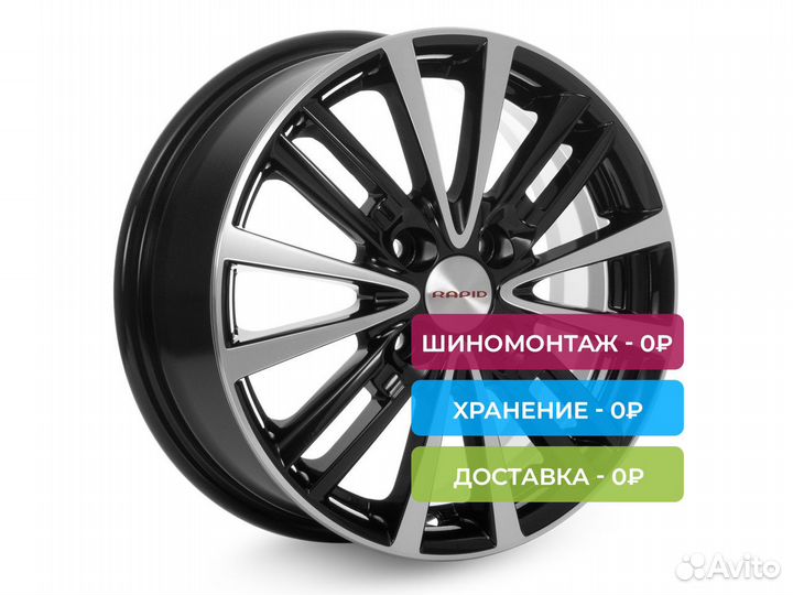 R15 4x100 6J ET50 D60,1 Rapid Модена-оригинал (кс7