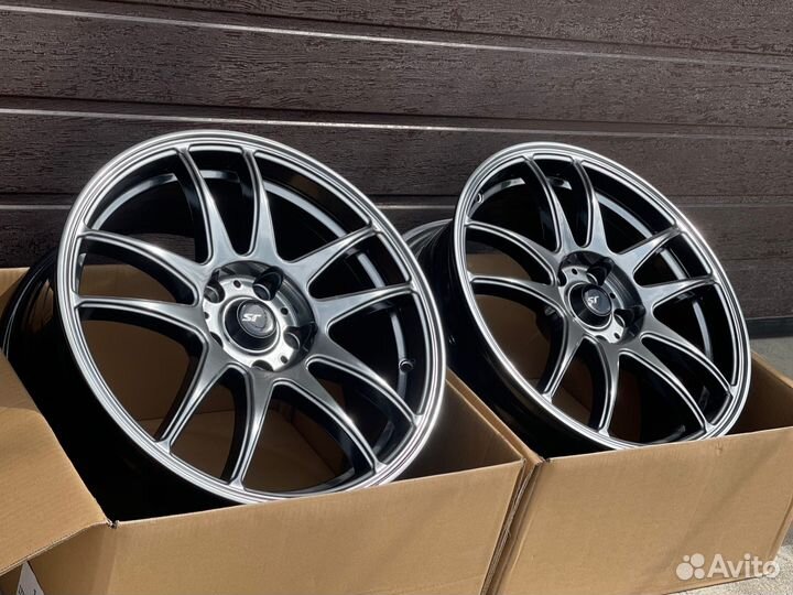 Диски Work Kiwami R17 5x114.3 хром тойота мазда