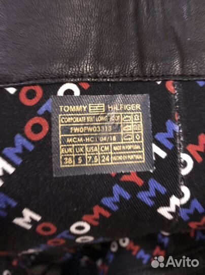 Сапоги женские 37 размер Tommy Hilfiger