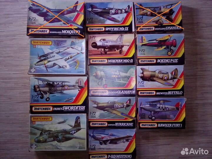 Модели matchbox 1/72 Серия 1982г