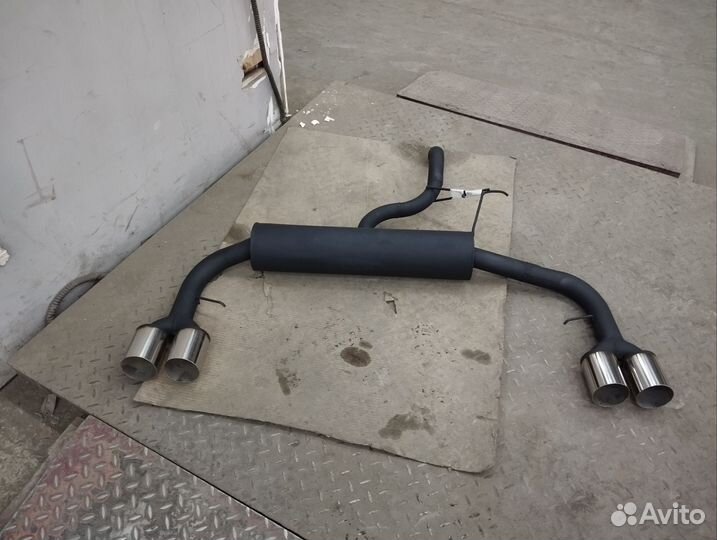 Глушитель раздвоенный niva нива