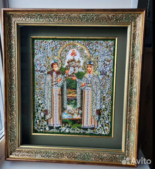 Вышивка икон на заказ